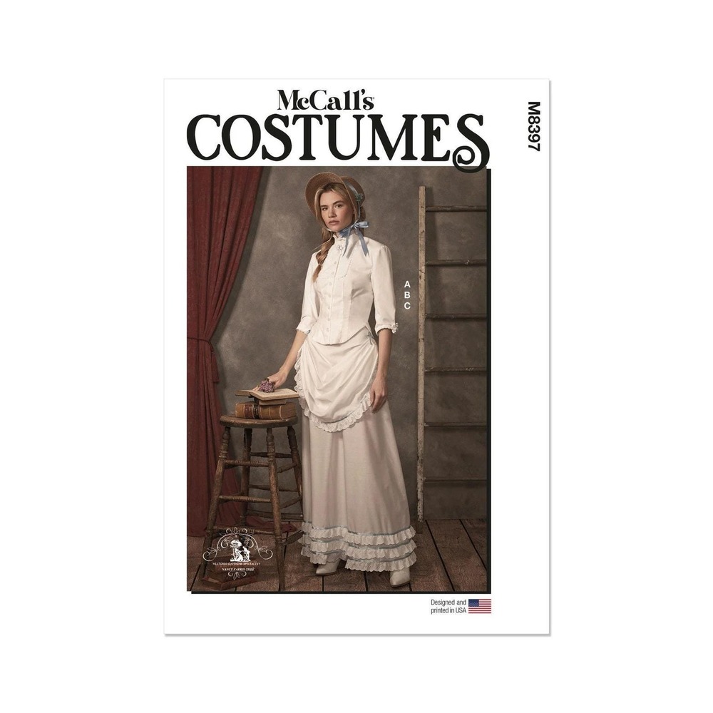 McCalls Sewing Pattern M8397 Historical‎ Victorian-Era Style Costume Misses 8-16